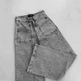 Wide leg tere gris